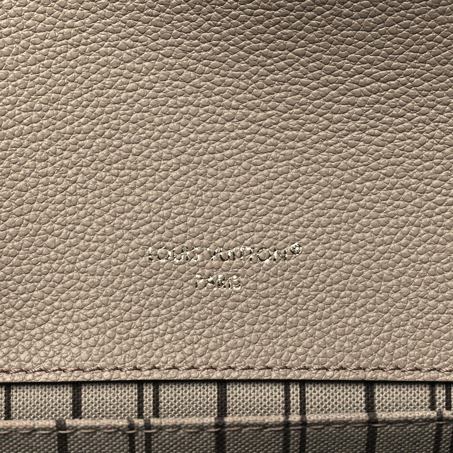 Empreinte Pochette Metis Tourterelle