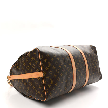 Louis Vuitton Monogram Keepall Bandouliere 55 3 of 12