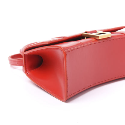 Balenciaga Shiny Box Calfskin Hourglass Top Handle Bag XS Bright Red 5 of 8