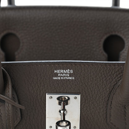Hermes Togo Birkin 30 Etain 5 of 14