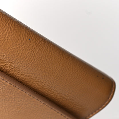 Saint Laurent Textured Patent Calfskin Monogram Large Belle De Jour Clutch Beige 11 of 12