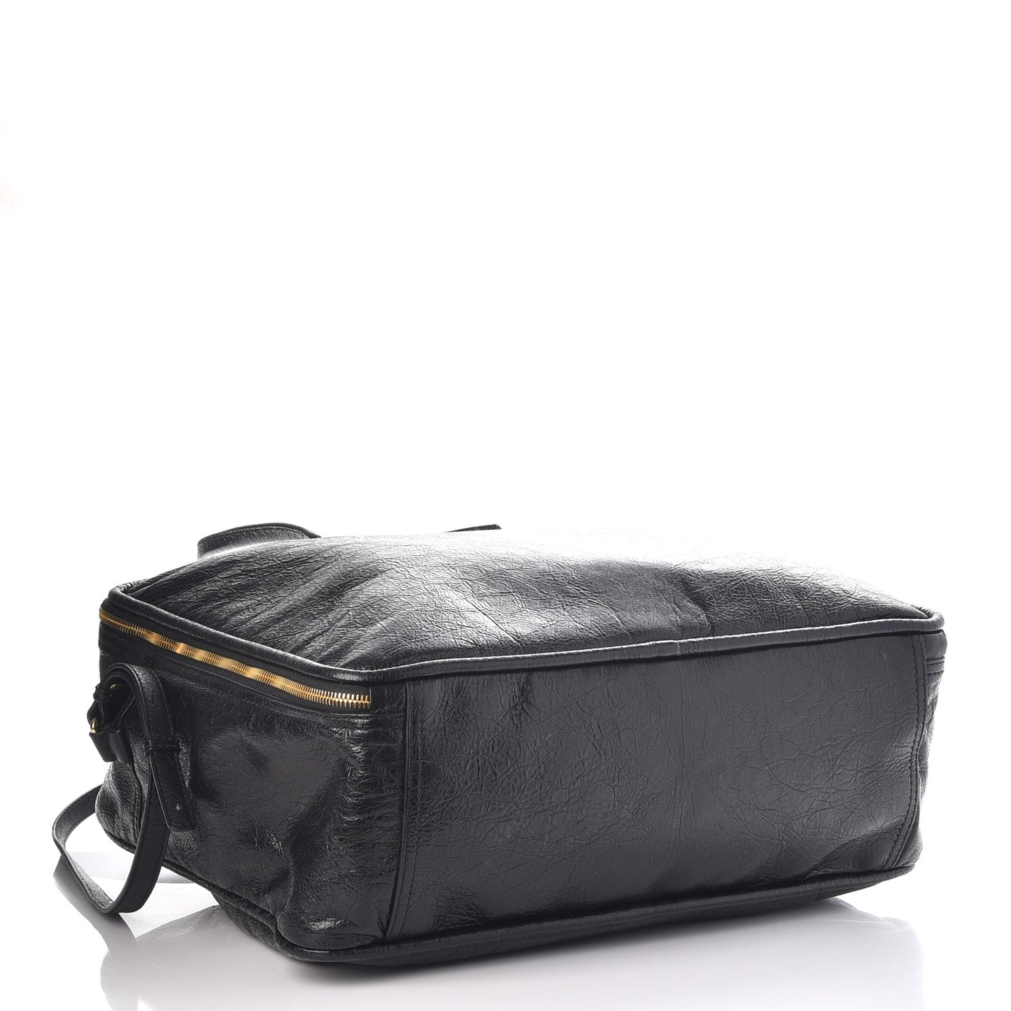 Agneau Medium Blanket Square Tote Black