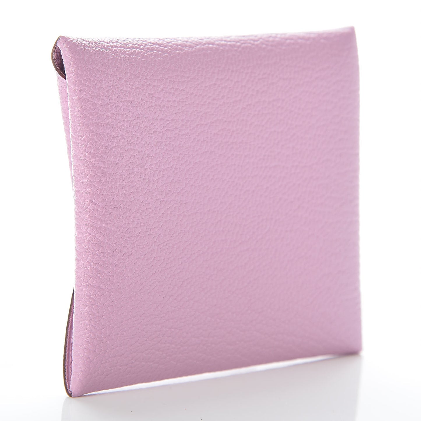 Chevre Mysore Bastia Coin Purse Mauve Sylvestre