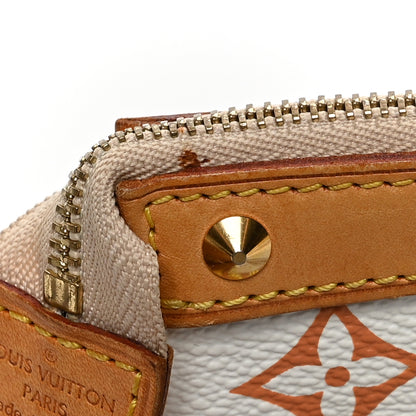 Louis Vuitton Monogram Multicolor Pochette Accessories White 6 of 8