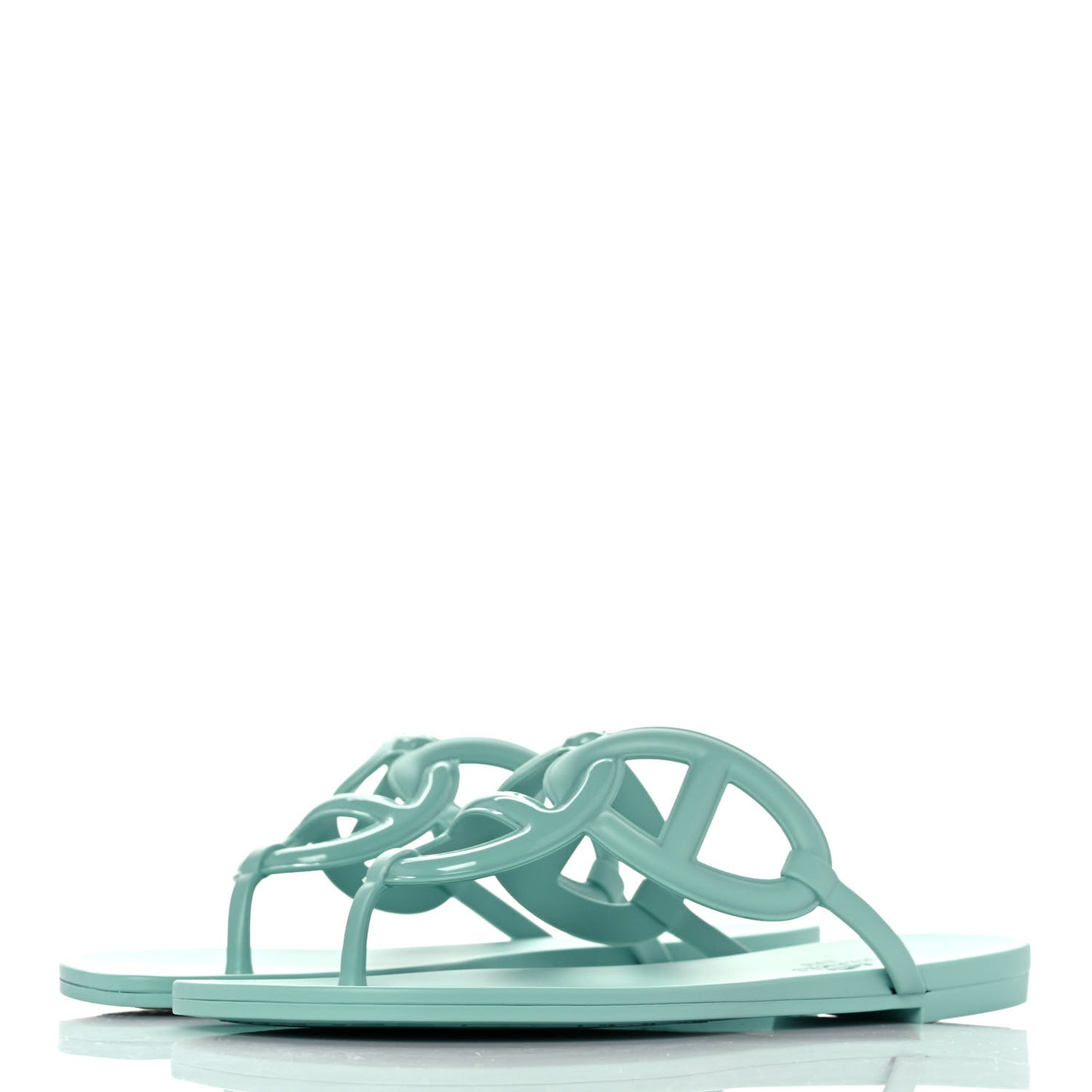 Rubber Womens Egerie Sandals 38 Vert Embrun