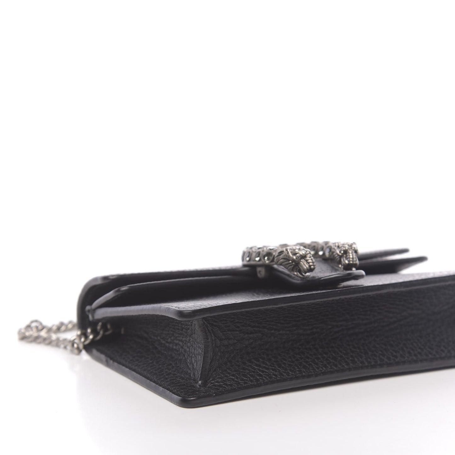 Calfskin Super Mini Dionysus Shoulder Bag Black
