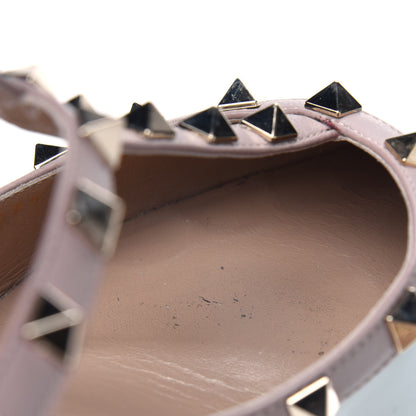 Valentino Garavani Patent Nappa Rockstud Ankle Strap 65mm Pumps 39 Water Green Poudre 9 of 22