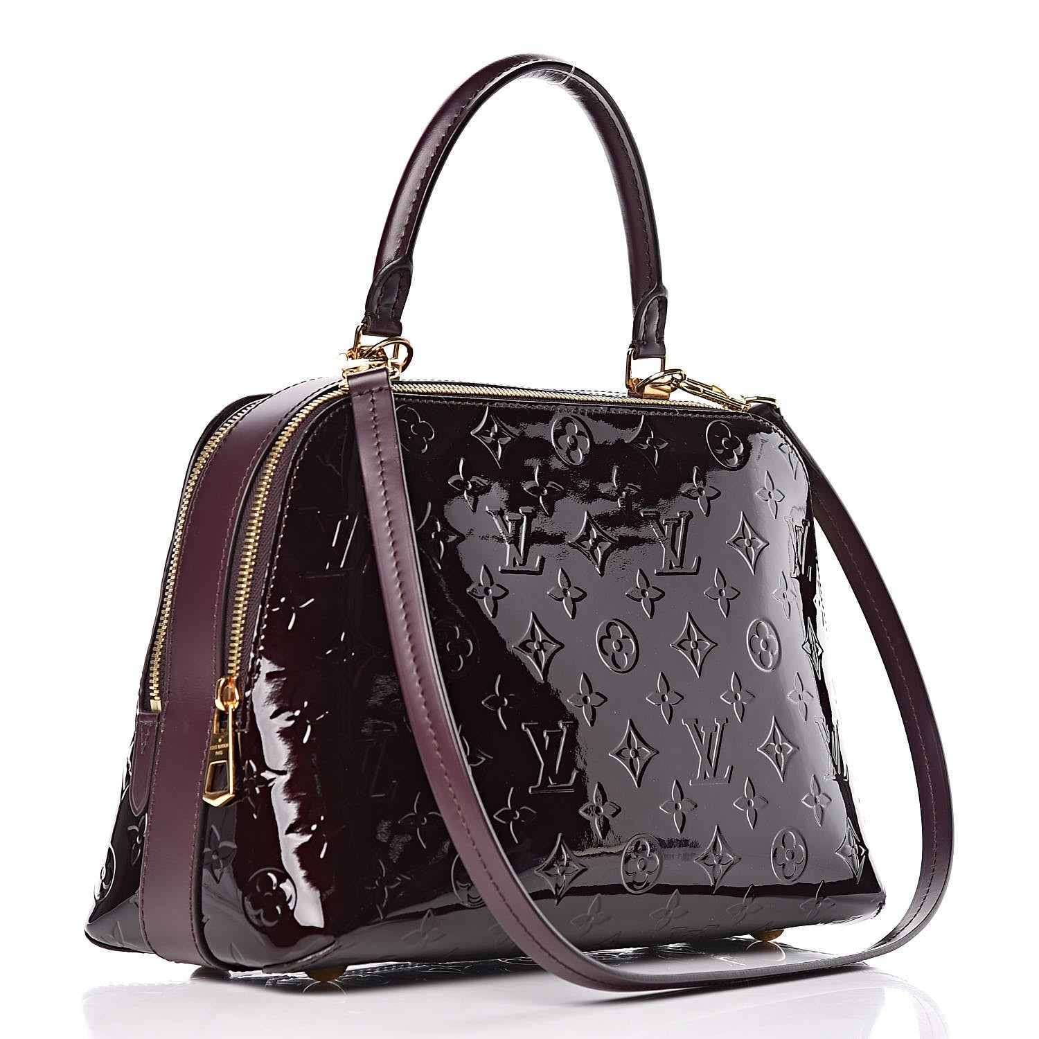 Louis Vuitton Vernis Melrose Amarante 4 of 10