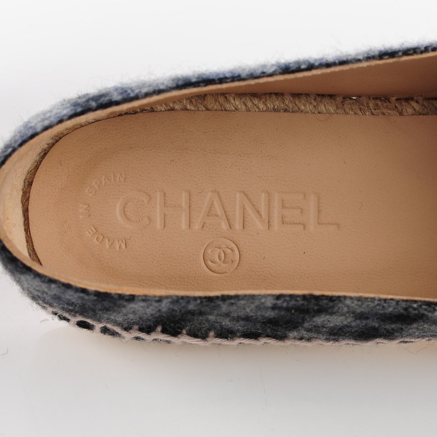 Flannel CC Espadrilles 41 Grey Black