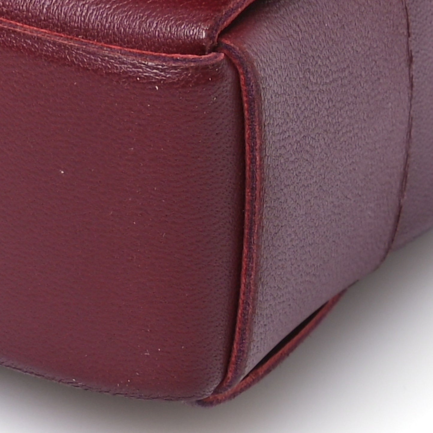 Lambskin Maxi Intrecciato Cassette Crossbody Bag Bordeaux