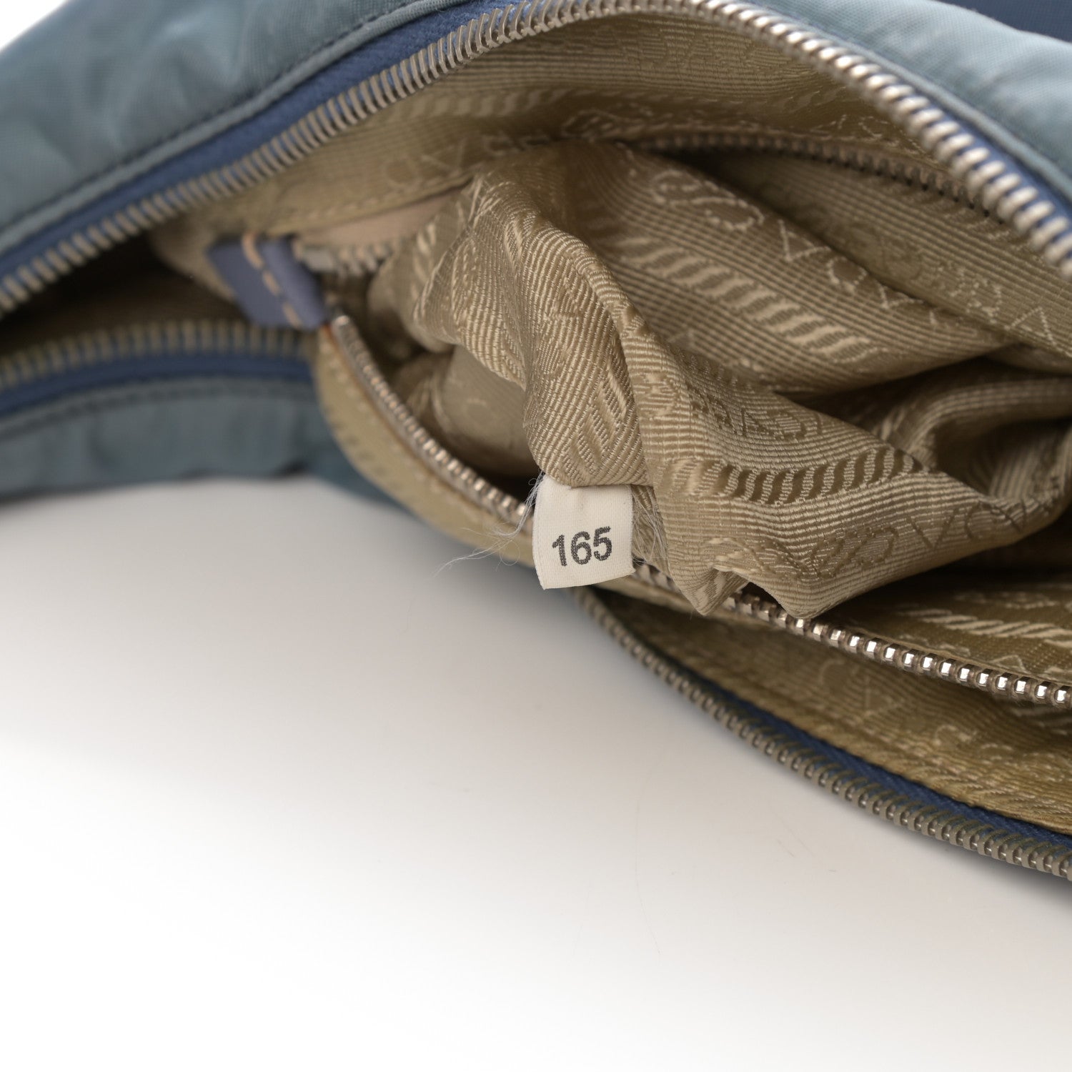 Prada Tessuto Nylon Hobo Astral Blue 6 of 11