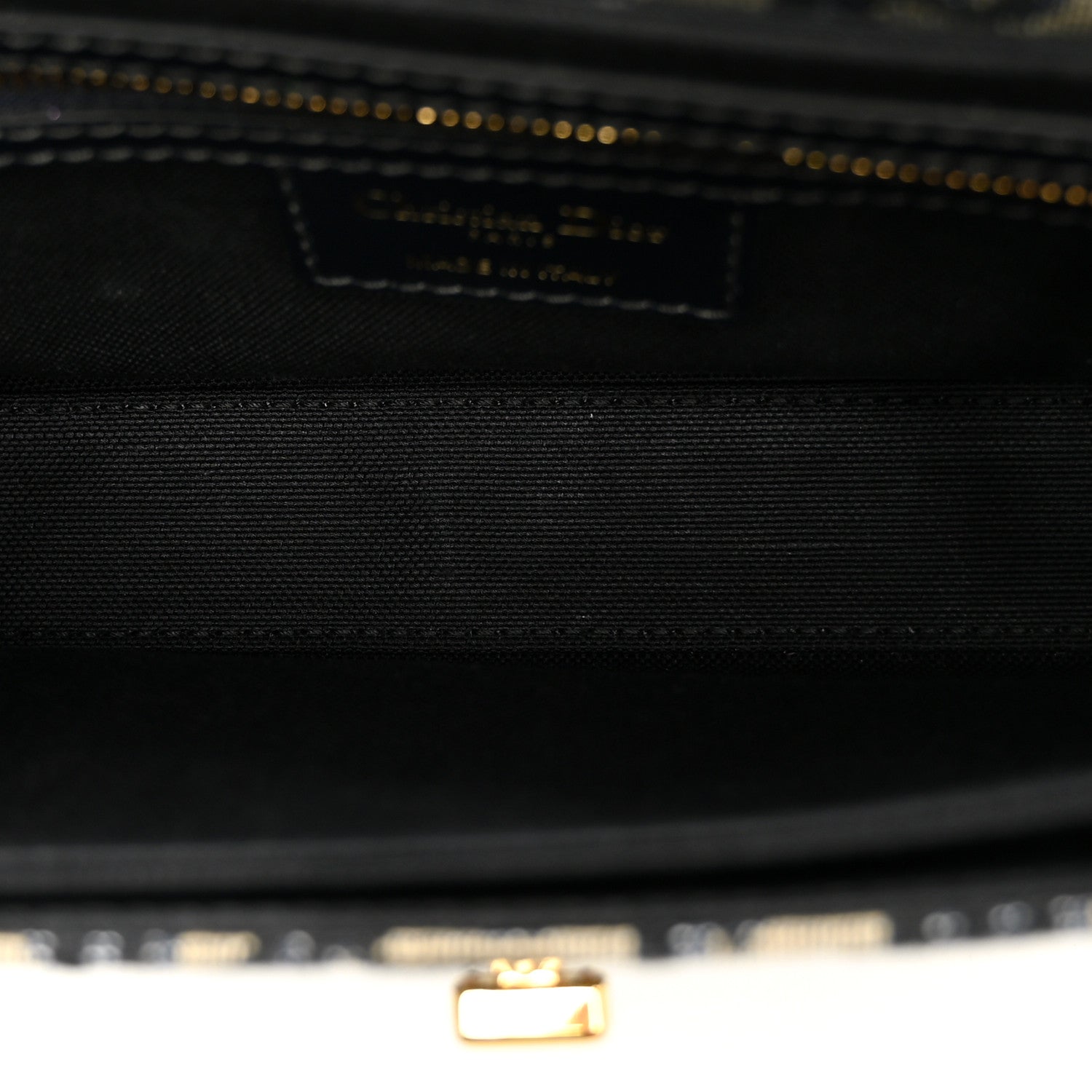 Christian Dior Oblique 30 Montaigne Avenue Bag Blue 5 of 10