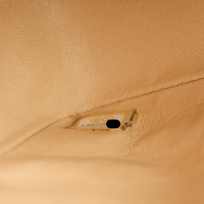 Chanel Lambskin Quilted Medium Double Flap Beige 9 of 15