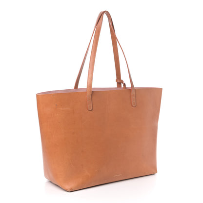 Mansur Gavriel Calfskin Large Shopping Tote Cammello Rosa 2 of 4