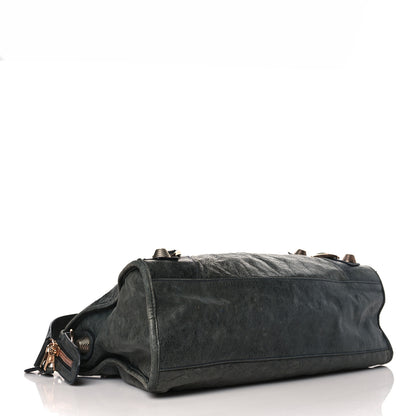 Balenciaga Agneau Giant 21 Rose Gold Hardware City Anthracite 4 of 9