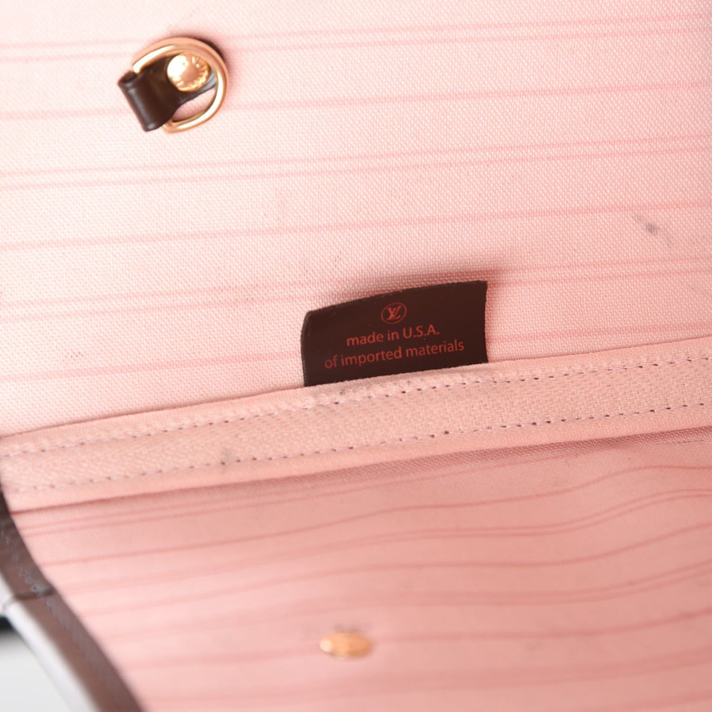 Damier Ebene Neo Neverfull MM Rose Ballerine