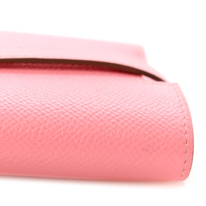 Hermes Epsom Medium Kelly Wallet Rose Confetti 10 of 12