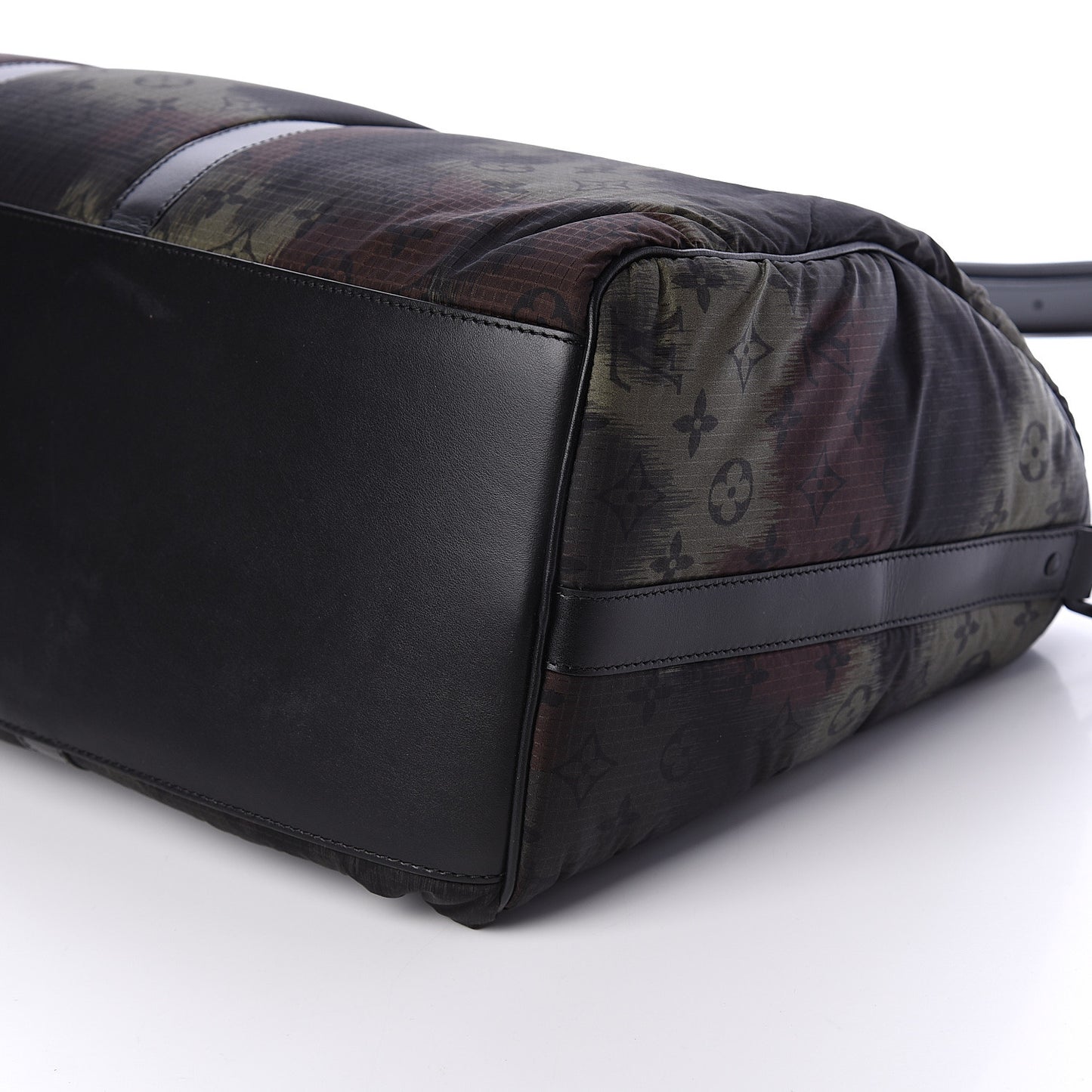 Nylon Monogram Camouflage Keepall Bandouliere 50 Kaki