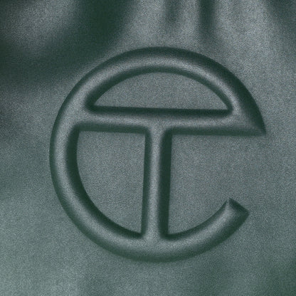Telfar Vegan Leather Medium Shopping Bag Dark Olive 7 of 9