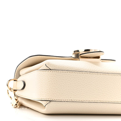 Gucci Dollar Calfskin Interlocking G Crossbody Bag Ivoire 9 of 9