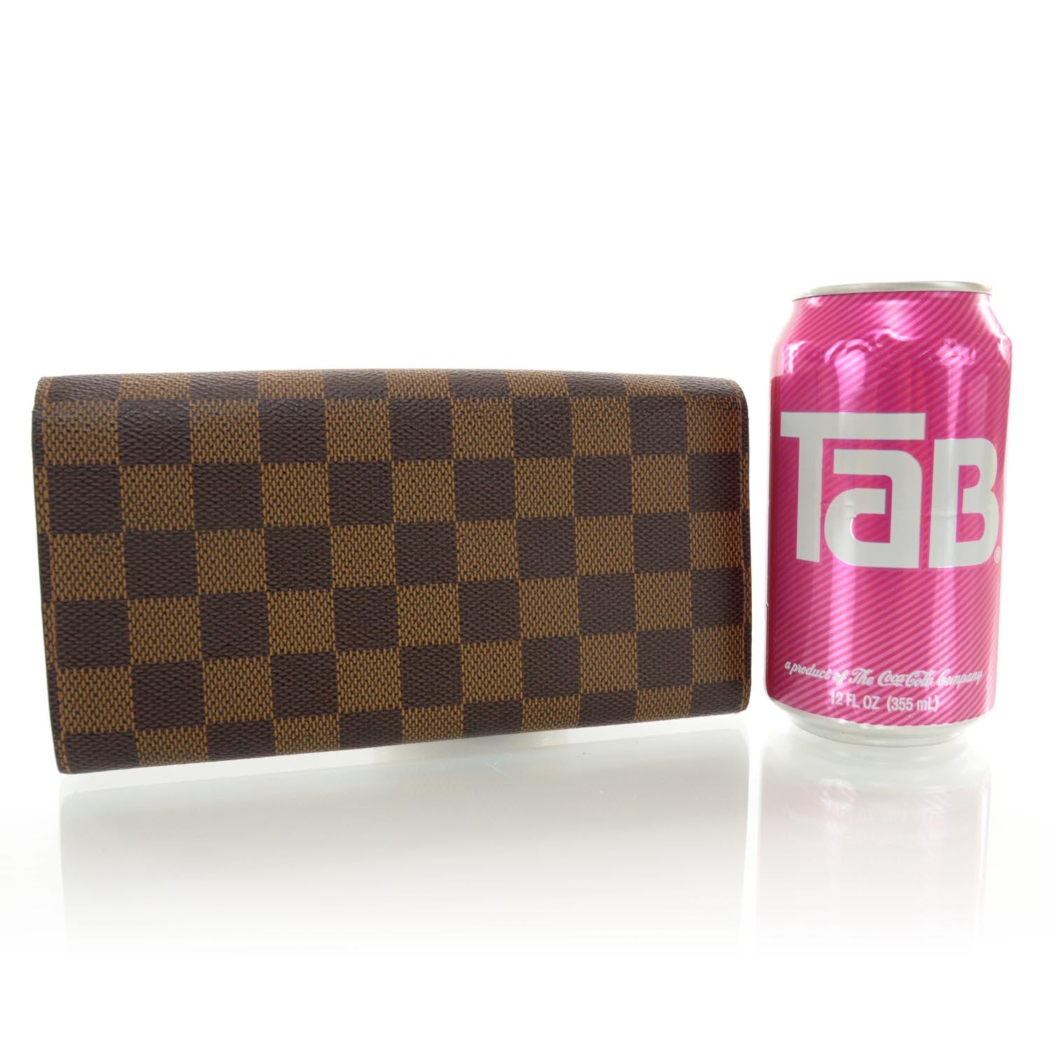 Louis Vuitton Damier Ebene Sarah Wallet 2 of 7