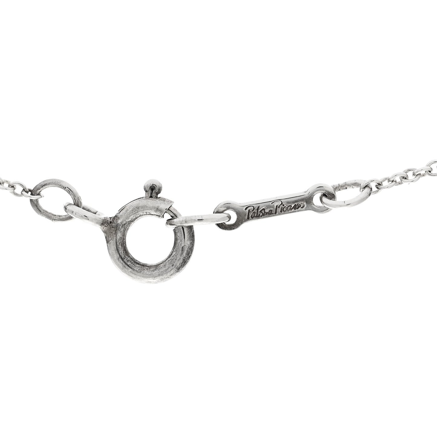 Sterling Silver Paloma Picasso Graffiti X Pendant Necklace
