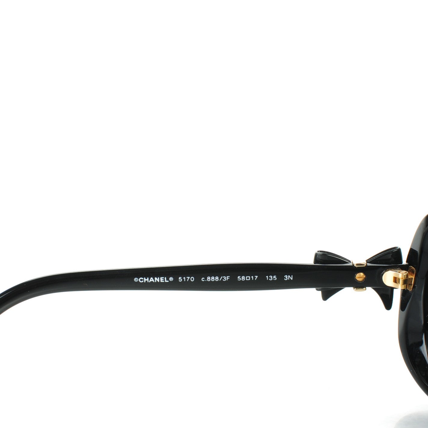 CC Bow Sunglasses 5170 Black