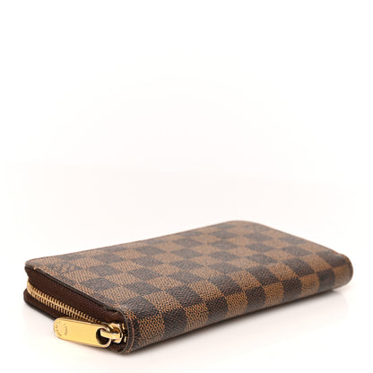 Louis Vuitton Damier Ebene Zippy Wallet 4 of 9