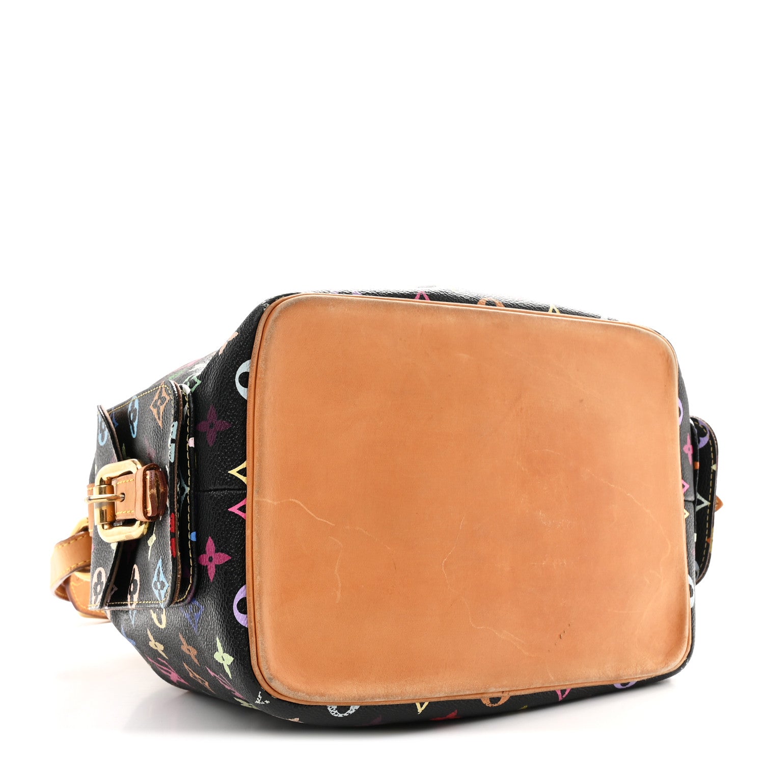 Louis Vuitton Monogram Multicolor Petit Noe Black 4 of 10