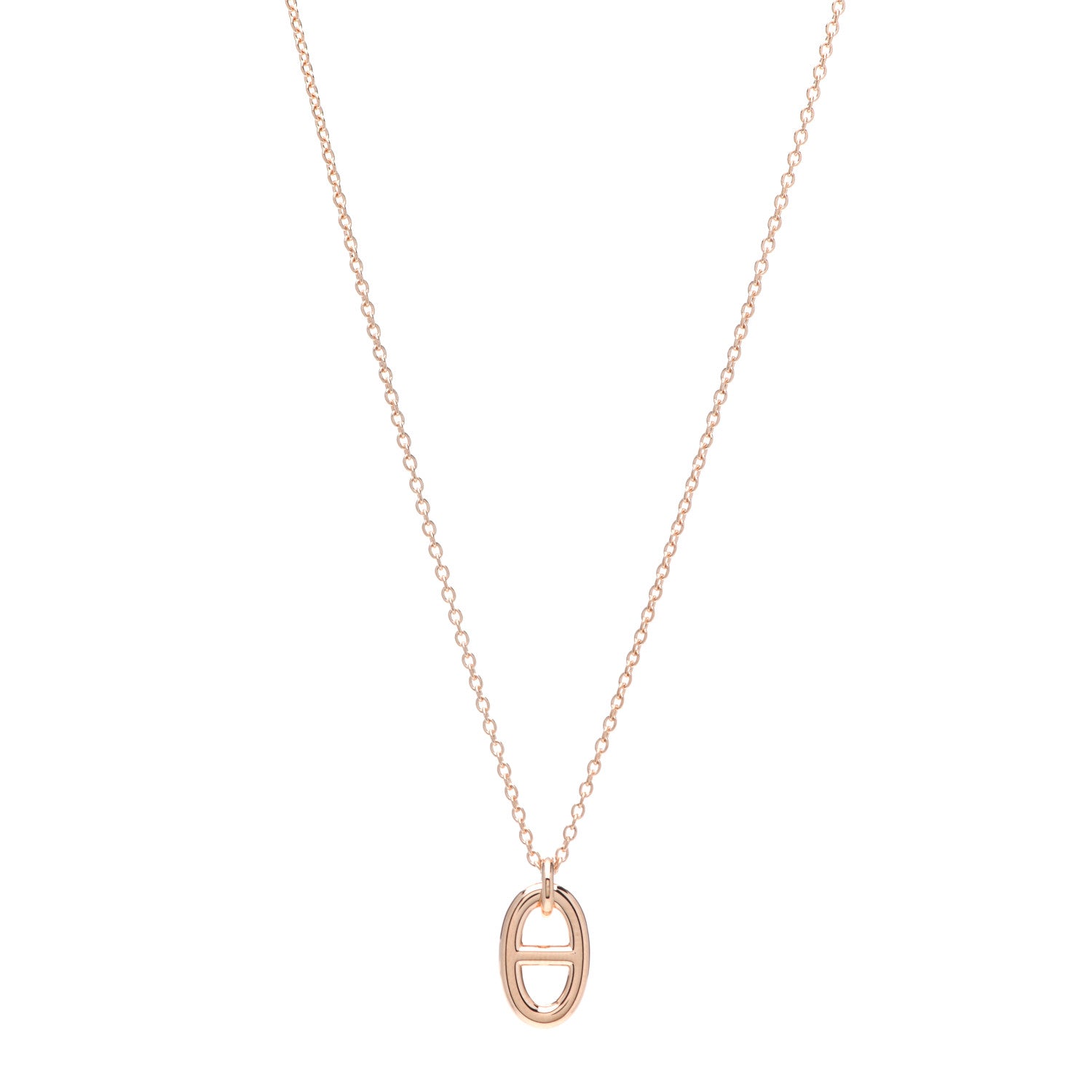 Hermes 18K Rose Gold PM Farandole Pendant Necklace 1 of 4