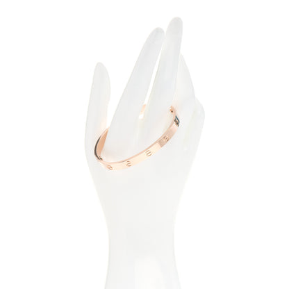 Cartier 18K Pink Gold LOVE Bracelet 18 2 of 4