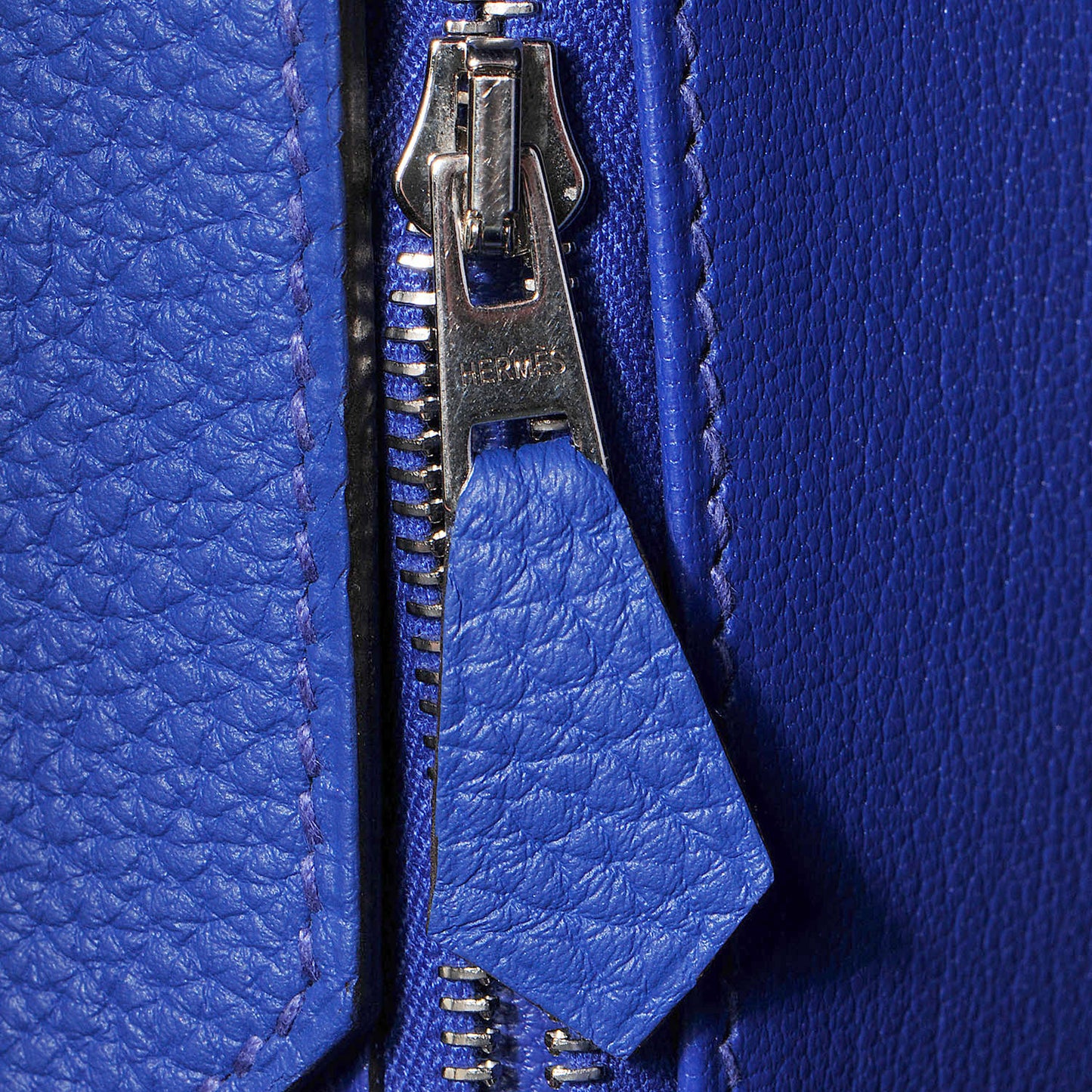 Togo Birkin 35 Bleu Electrique