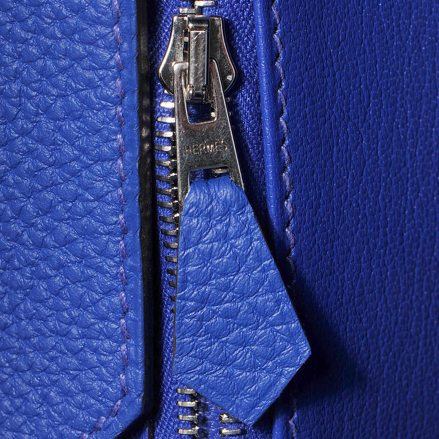 Hermes Togo Birkin 35 Bleu Electrique 24 of 29