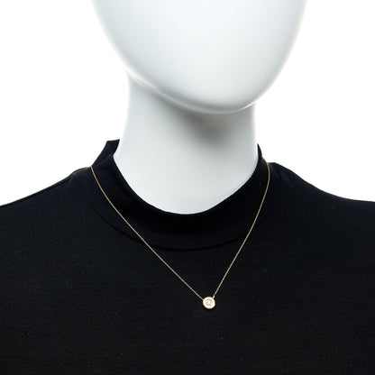 Roberto Coin 18K Yellow Gold Diamond Pave Pendant Necklace 2 of 5