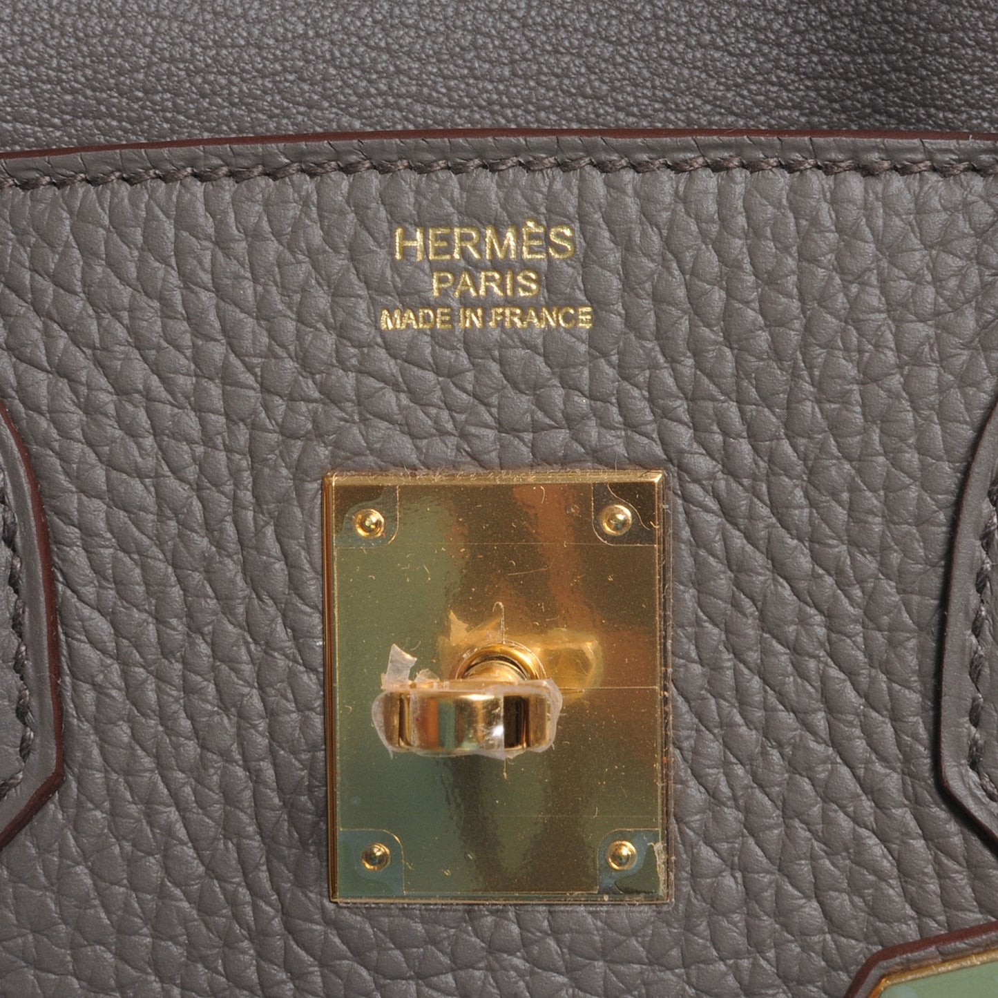 Taurillon Clemence Birkin 30 Etain