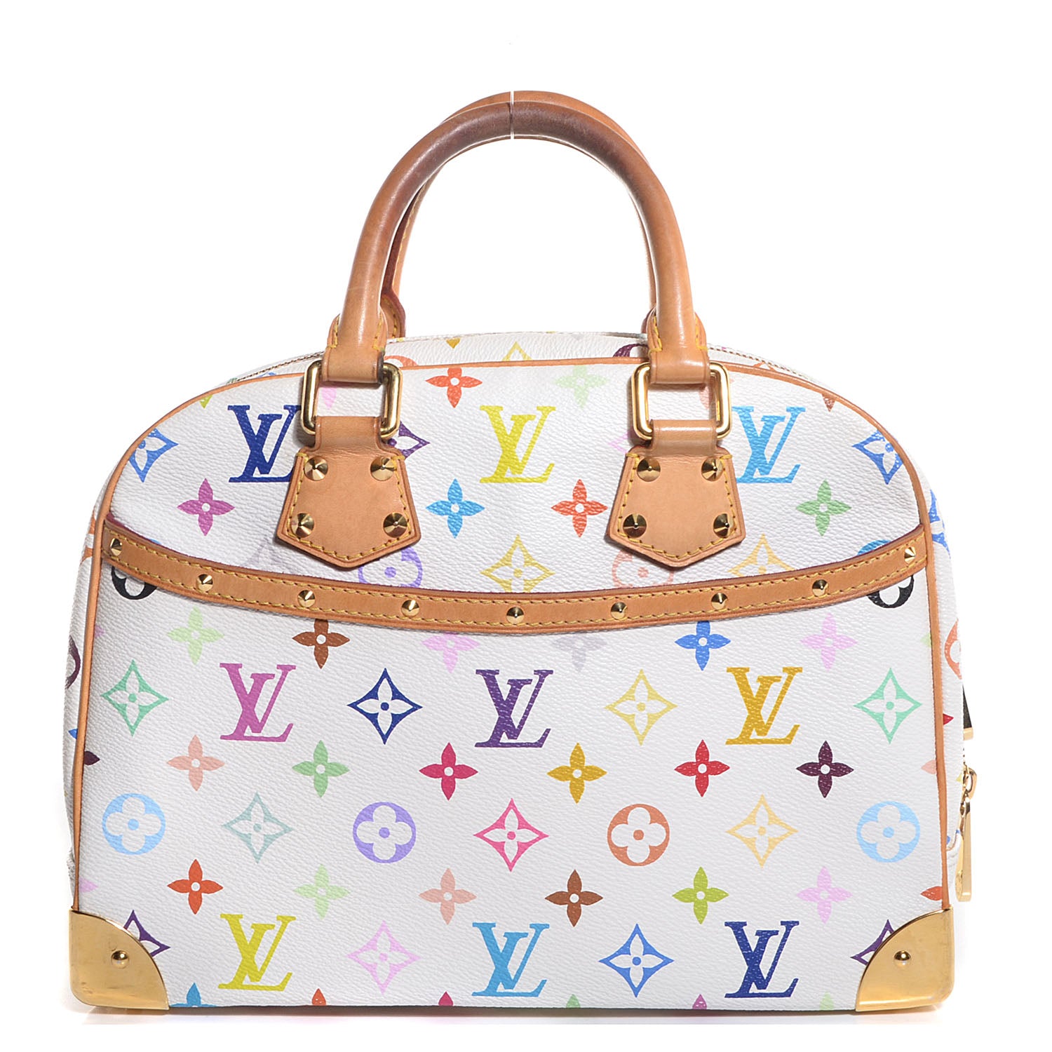 Louis Vuitton Monogram Multicolor Trouville White 1 of 7