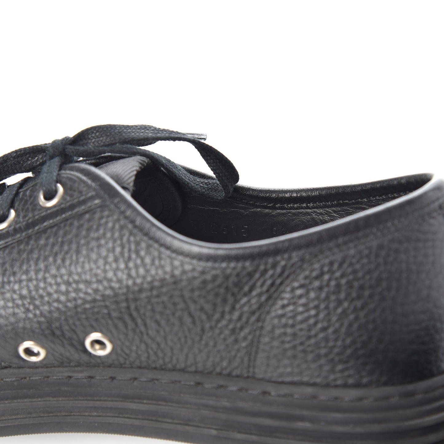 Nappa Mens Low Top Sneakers 9.5 Black