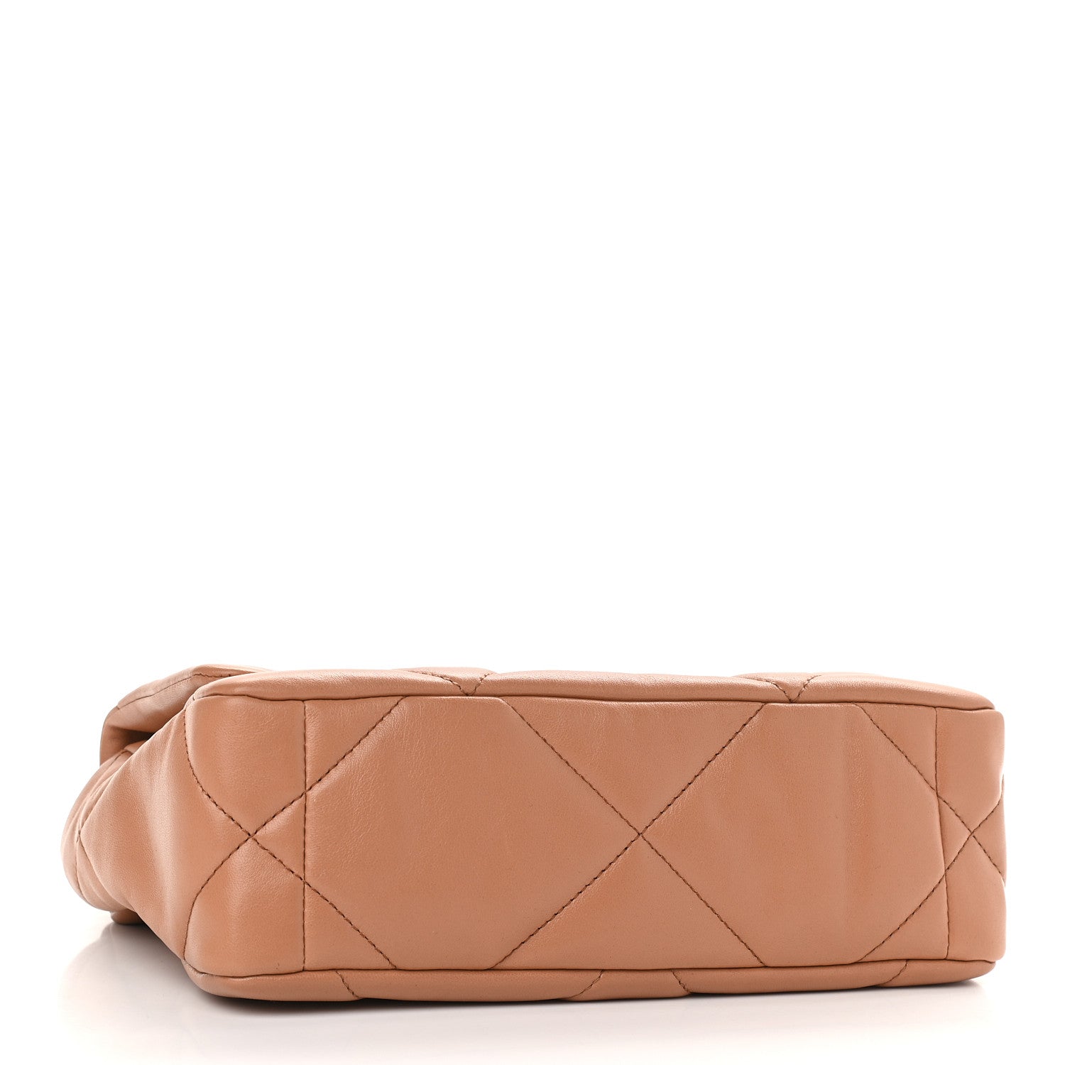 Chanel Lambskin Quilted Medium Chanel 19 Flap Brown 4 of 9