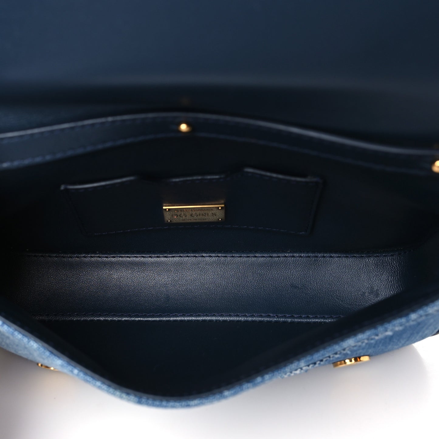 Denim DG Girls Shoulder Bag Blue