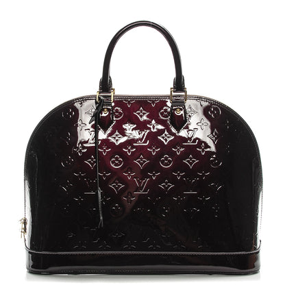 Louis Vuitton Vernis Alma GM Amarante 1 of 6