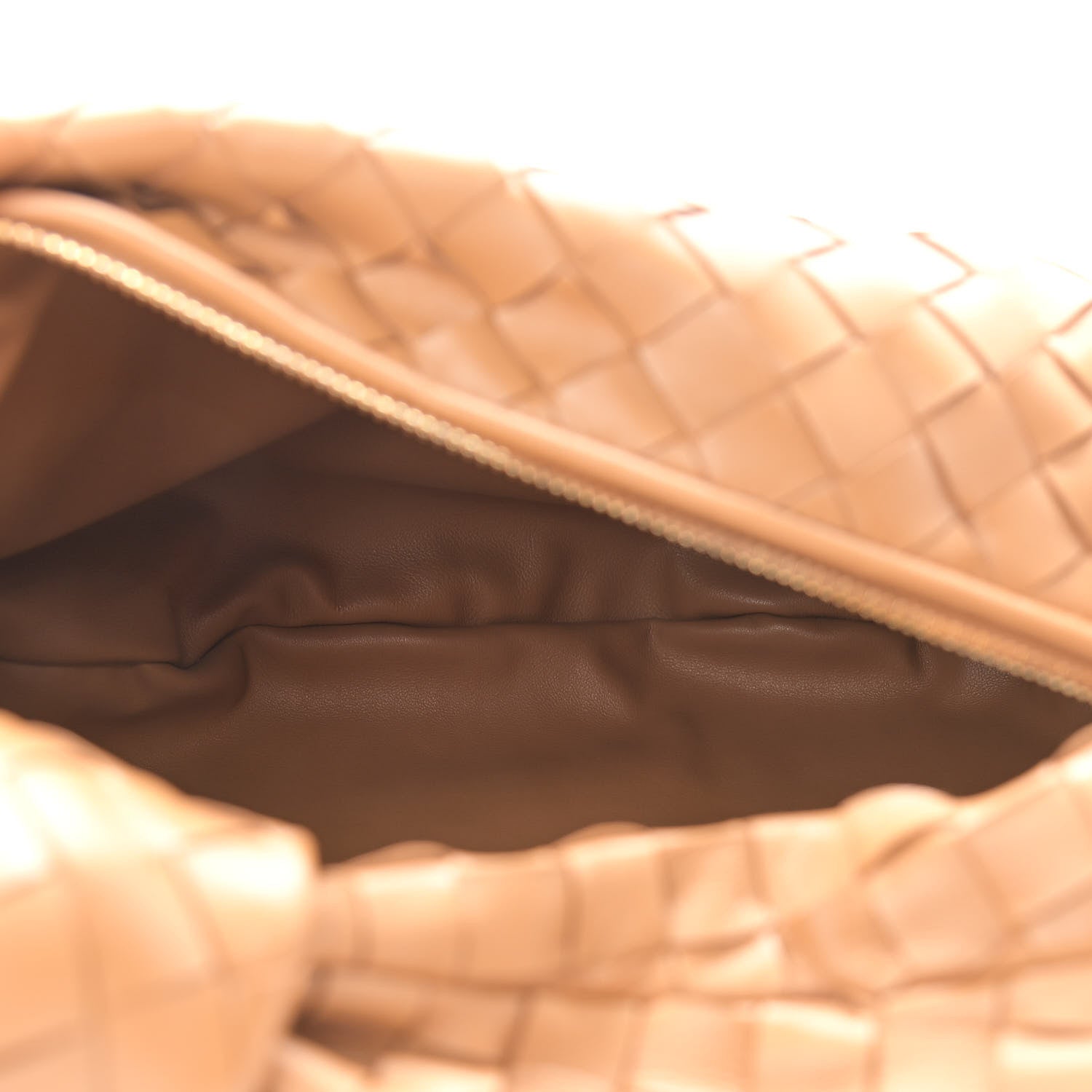 Bottega Veneta Nappa Intrecciato Teen Jodie Hobo Caramel 5 of 10