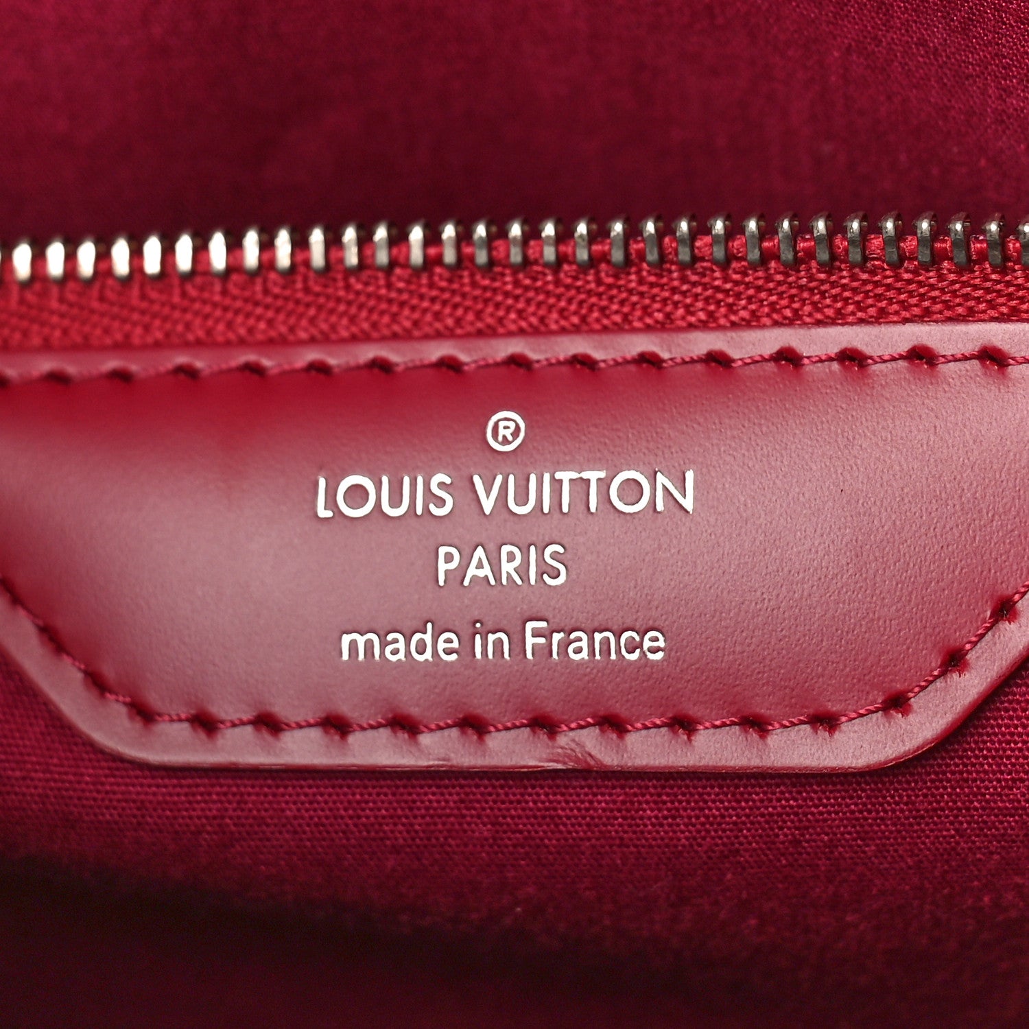 Louis Vuitton Epi Brea MM Rubis 6 of 9