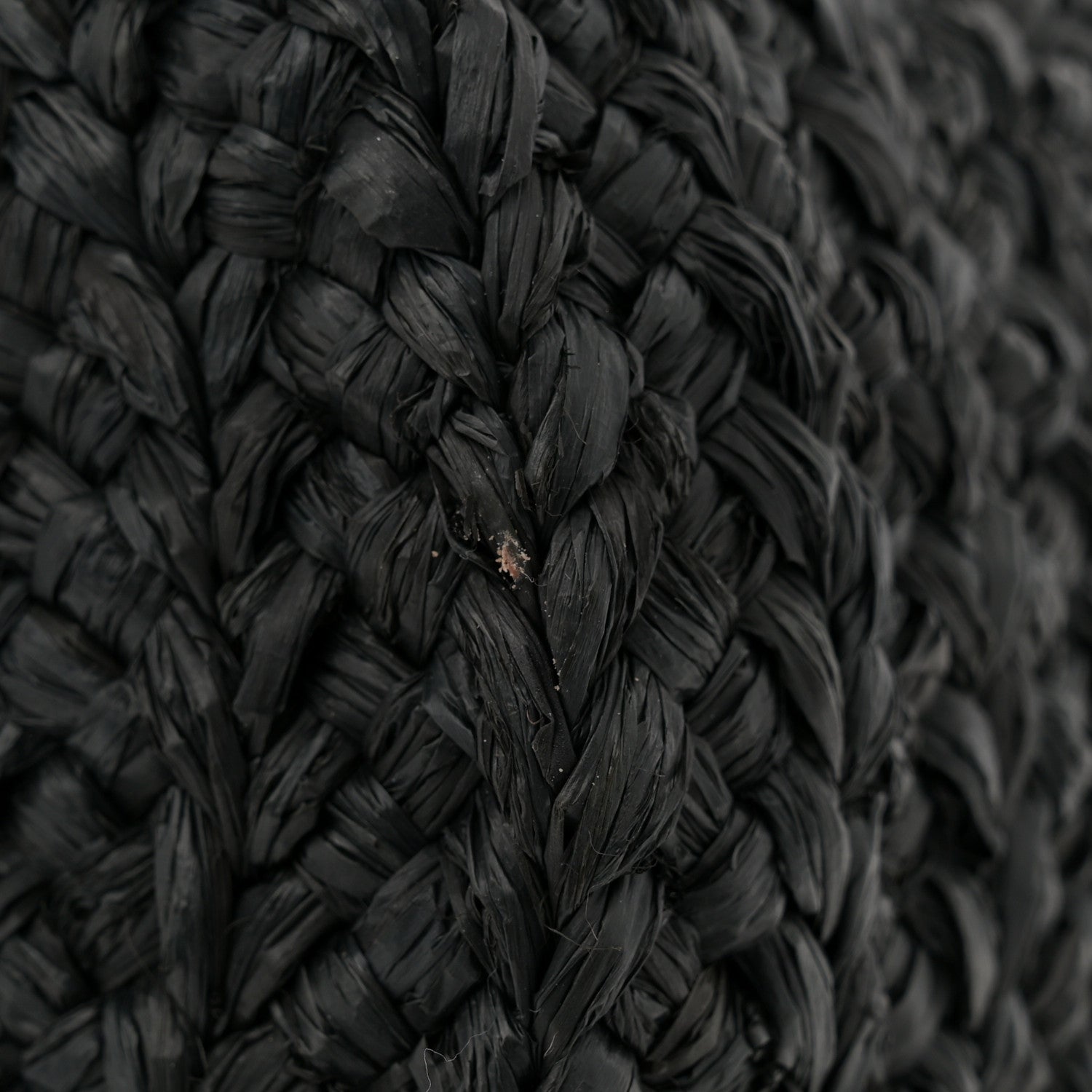 Saint Laurent Raffia Calfskin Small Panier Tote Black 11 of 11