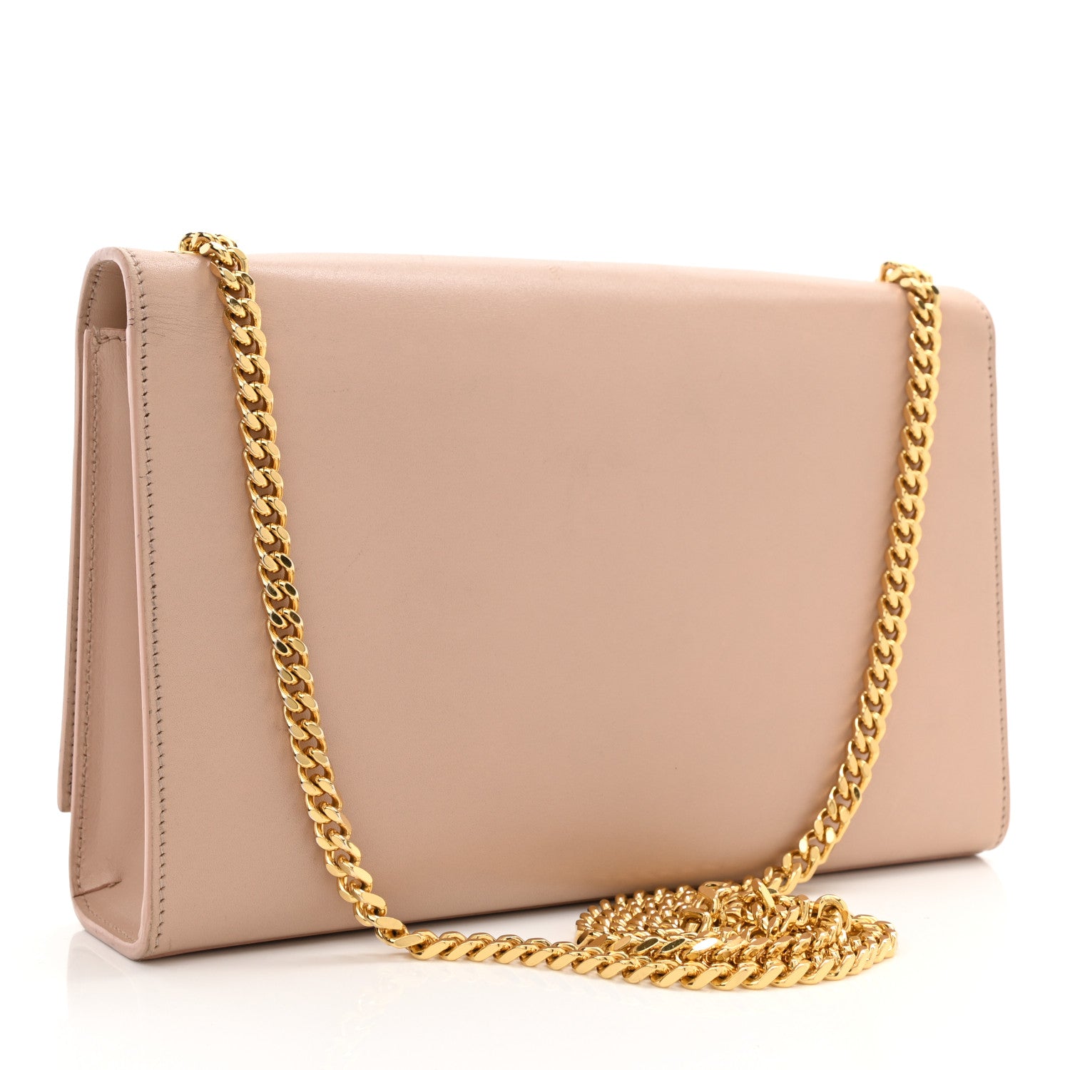 Saint Laurent Smooth Calfskin Medium Classic Monogram Kate Tassel Satchel Pink 3 of 16