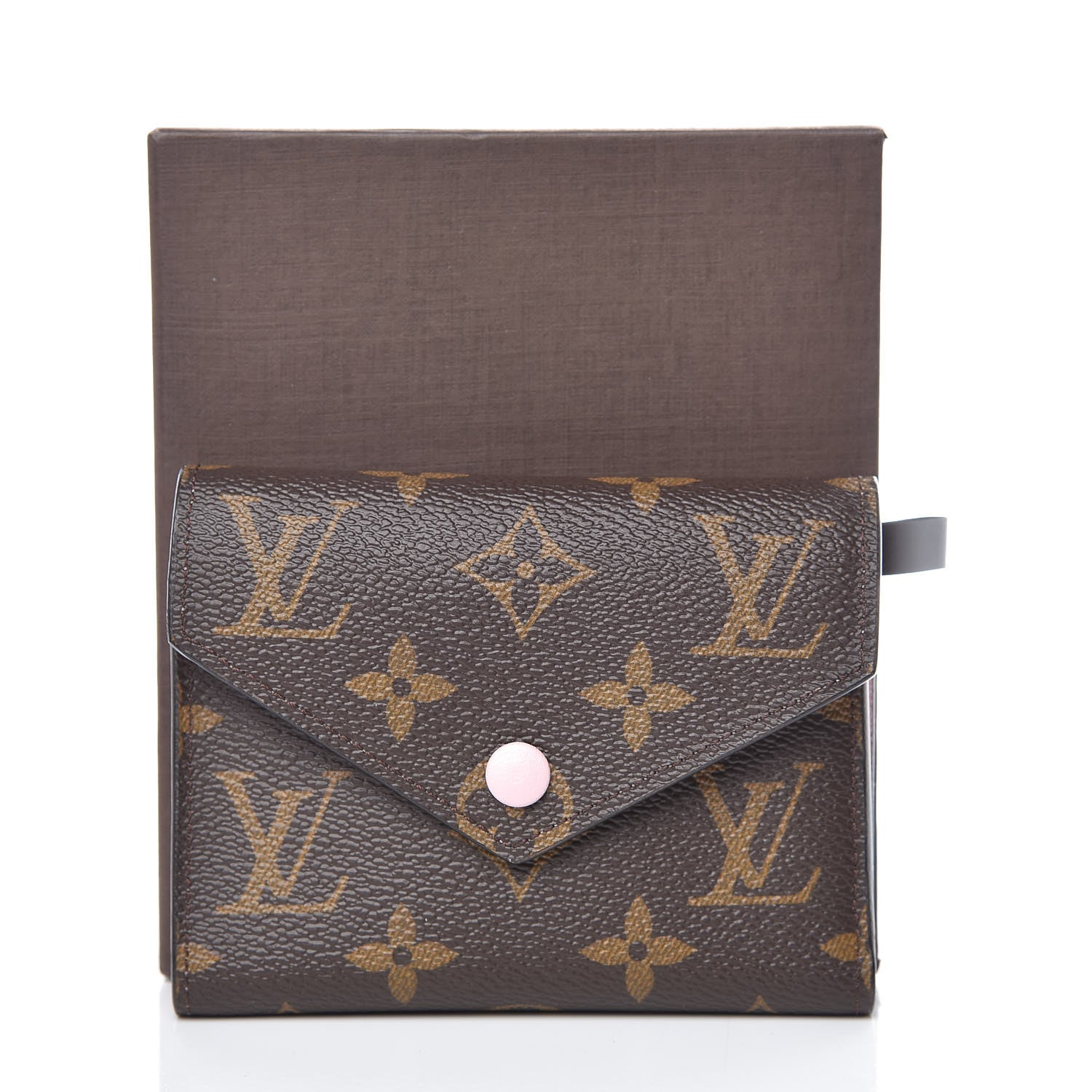 Louis Vuitton Monogram Victorine Wallet Rose Ballerine 8 of 8