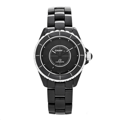 Chanel Stainless Steel Ceramic 38mm J12 Phantom Automatic Watch Black 1 of 4