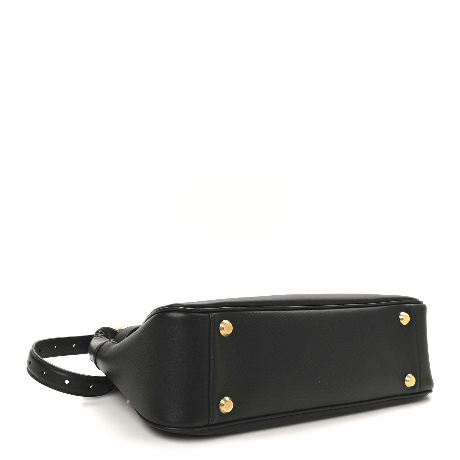 Balenciaga Smooth Calfskin Small Bel Air Shoulder Bag Black 4 of 9
