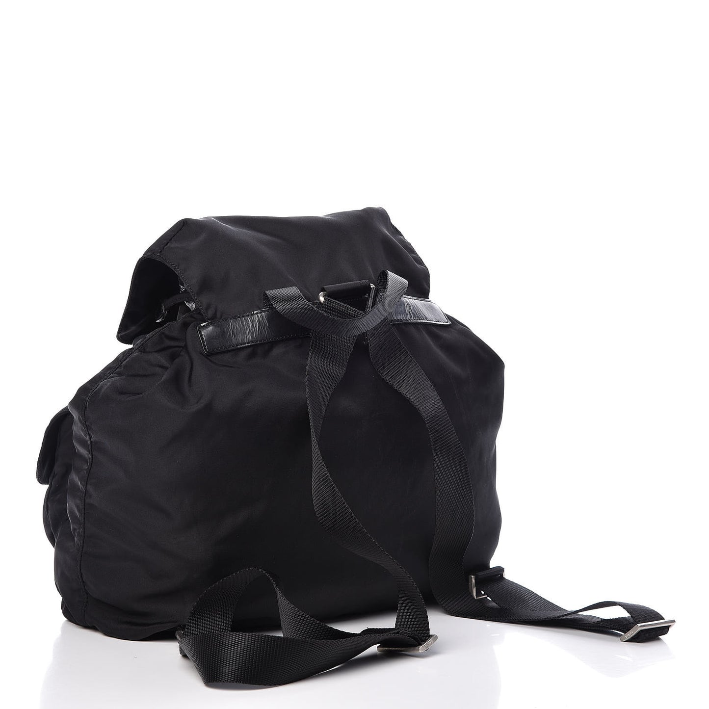 Nylon Vela Medium Backpack Black