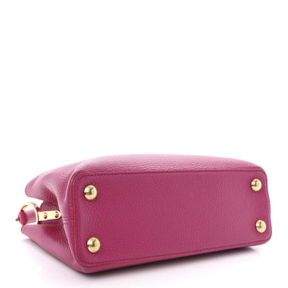 Louis Vuitton Taurillon Capucines BB Hibiscus Flamingo 4 of 9