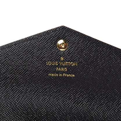 Louis Vuitton Monogram Daily Organizer Envelope Insert Black 6 of 7